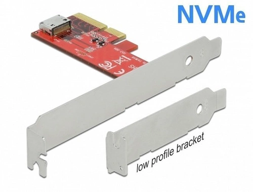 Delock Card PCI Express 1x OCuLink SFF-8612 low profile | 90482