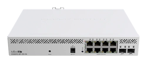 Přepínač Mikrotik CSS610-8P-2S+IN 8x 1Gb 2x SFP+ 140 W PoE+