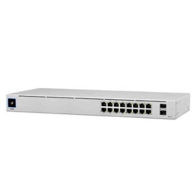 Přepínač Ubiquiti USW-16-POE 16x 1Gb 2x SFP 42 W PoE+