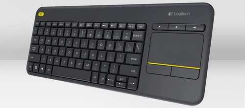 Klávesnice Bezdrátové připojení Logitech K400 Plus Tv QWERTZ