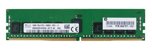 Paměť RAM 1x 16GB Hynix ECC REGISTERED DDR4 1Rx4 2666MHz PC4-21300 RDIMM | HMA82GR7AFR4N-VK