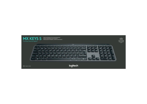 Klávesnice Bezdrátové připojení Logitech Klíče MX S QWERTY