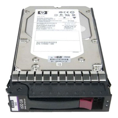 Pevný disk HDD určený pro server HP 3.5'' 600GB 15000RPM SAS 6Gb/s 517354-001 | 516810-003 | 516828-B21 nový