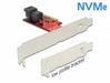 Delock Card PCI Express x4 1x SFF-8643 NVMe - low profile | 889535