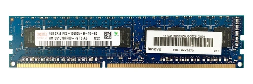 Paměť RAM 1x 4GB Hynix ECC UNBUFFERED DDR3 2Rx8 1333MHz PC3-10600 UDIMM | HMT351U7BFR8C-H9