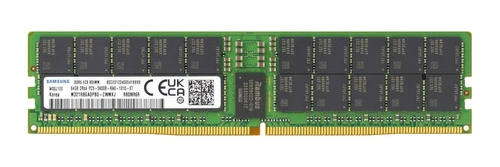 Paměť RAM 1x 64GB Samsung ECC REGISTERED DDR5 2Rx4 5600MHz PC5-44800 RDIMM | M321R8GA0PB0-CWM
