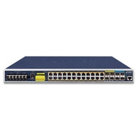 Přepínač Planet IGS-6325-24P4X 24x 1Gb 4x SFP | 4x SFP+ 440 W PoE+