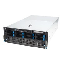 Serverová platforma ASUS 4U ESC8000A-E12P-SKU4/10G/3kW(2+2)/5PCIe/4NVMe 90SF02H4-M00220 AMD x 2 DDR5 x 24 9 x 2.5" SATA/NVME PSU 2+2