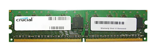 Paměť RAM 1x 4GB Crucial ECC REGISTERED DDR2 800MHz PC2-6400 RDIMM | CT51272AB80E.36FQH