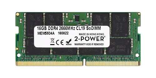 Paměť RAM 1x 16GB 2-POWER SO-DIMM DDR4 2666MHz PC4-21300 | MEM5604S