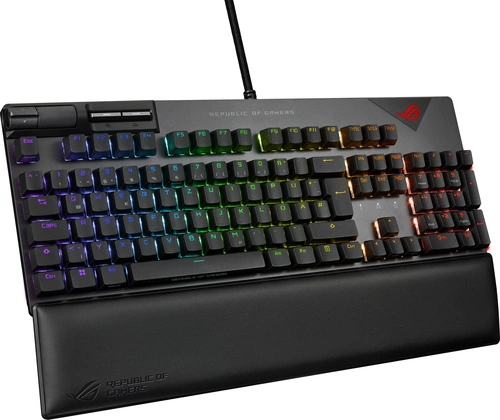 Klávesnice Drátové připojení Asus ROG Strix Flare II AZERTY