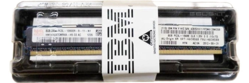 Paměť RAM 1x 8GB IBM ThinkServer & System X DDR3 1333MHz ECC REGISTERED DIMM | 00D4981