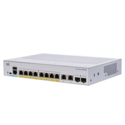 Switch Cisco Obchodní CBS250-8P-E-2G-EU 8x 1Gb 2x RJ-45/SFP 67 W PoE+