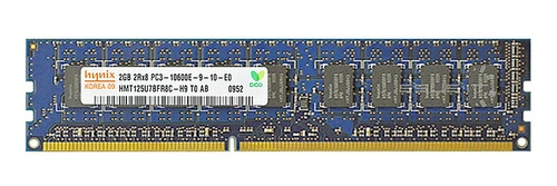 Paměť RAM 1x 2GB Hynix ECC UNBUFFERED DDR3 1333MHz PC3-10600 UDIMM | HMT125U7BFR8C-H9