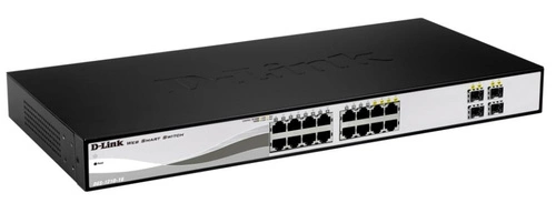 Přepínač D-Link DGS-1210-16 12x 1Gb 4x RJ-45/SFP