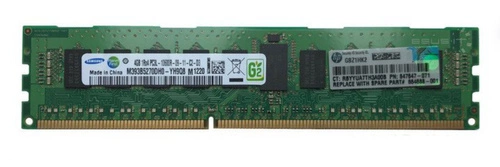 Paměť RAM 1x 4GB Samsung ECC REGISTERED DDR3 1333MHz PC3-10600 RDIMM | M393B5270DH0-YH9