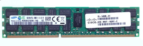 Paměť RAM 1x 16GB Cisco UCS & DMS DDR3 1600MHz ECC REGISTERED DIMM | UCS-MKIT-162RY-E