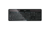 Klávesnice Bezdrátové připojení Logitech Bezdrátová solární klávesnice K750 QWERTZ