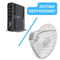 Speciální sada Mikrotik pro vybudování sítě LAN na vzdáleném místě