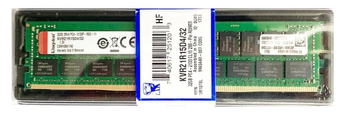 Paměť RAM 1x 32GB Kingston ECC REGISTERED DDR4 2133MHz PC4-17000 RDIMM | KVR21R15D4/32