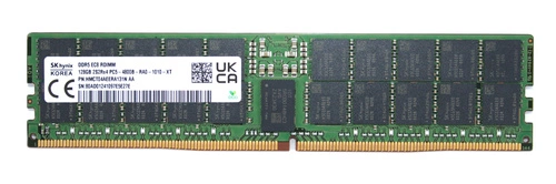 Paměť RAM 1x 128GB Hynix ECC REGISTERED DDR5 2S2RX4 5600MHz PC5-44800 RDIMM | HMCT04AGERA197N