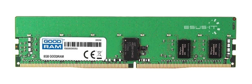 Paměť RAM 1x 8GB GoodRAM ECC REGISTERED DDR4 1Rx8 2400MHz PC4-19200 RDIMM | W-MEM2400R4S88G