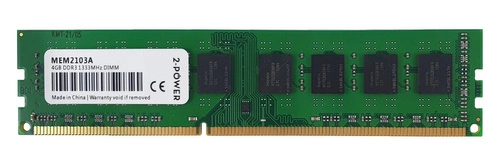 Paměť RAM 1x 4GB 2-POWER NON-ECC UNBUFFERED DDR3 1333MHz PC3-10600 UDIMM | MEM2103A