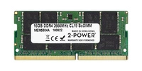 Paměť RAM 1x 16GB 2-POWER SO-DIMM DDR4 2666MHz PC4-21300 | MEM5604A