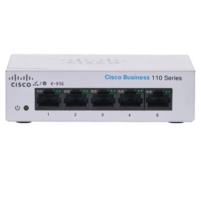 Switch Cisco Obchodní CBS110-5T-D-EU 5x 1Gb