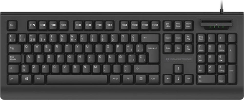 Klávesnice Drátové připojení Conceptronic KAYNE01ES QWERTY