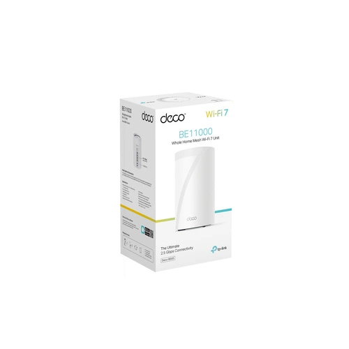 Access Point TP-LINK Deco BE65 (1-pack) 2.4 GHz | 5 GHz | 6 GHz 2880 Mbps 802.11 a/b/g/n/ac/ax/be