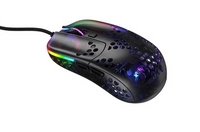 Drátové připojení myš Xtrfy  MZ1 - ZY'S RAIL MZ1-RGB-BLACK-TP