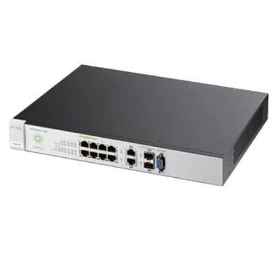 Přepínač Zyxel NSW100-10P-EU0101F 8x 1Gb 2x RJ-45/SFP 180 W PoE+