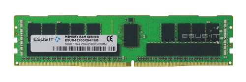 Paměť RAM 1x 16GB ESUS IT ECC REGISTERED DDR4 1Rx4 3200MHz PC4-25600 RDIMM | ESUD43200RS4/16G