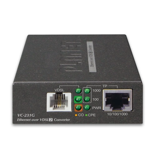 Převodník médií Planet VC-231G 1x VDSL2/RJ11 1x RJ-45