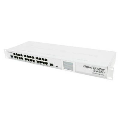 Přepínač Mikrotik CRS125-24G-1S-RM 24x 1Gb 1x SFP