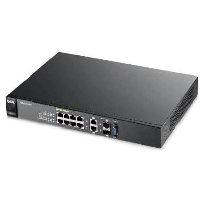 Přepínač Zyxel GS2210-8HP-EU0101F 8x 1Gb 2x RJ-45/SFP 180 W PoE+