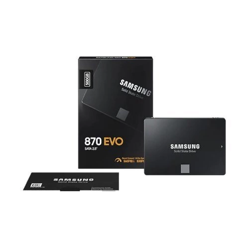 SSD disk Samsung 870 EVO 500GB 2.5'' SATA 6Gb/s TLC | MZ-77E500B/EU