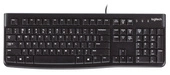 Klávesnice Drátové připojení Logitech Klávesnice K120 s kabelem QWERTY