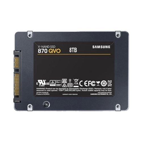 SSD disk Samsung 870 QVO 8TB 2.5'' SATA 6Gb/s QLC | MZ-77Q8T0BW