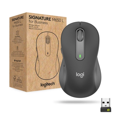 Bezdrátové připojení myš Logitech Signature M650 pro firmy 910-006348
