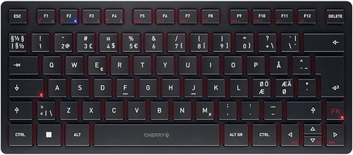 Klávesnice Bezdrátové připojení Cherry KW 9200 MINI QWERTY
