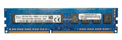 Paměť RAM 1x 8GB Hynix ECC UNBUFFERED DDR3 2Rx8 1600MHz PC3-12800 UDIMM | HMT41GU7AFR8A-PB