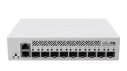 Přepínač Mikrotik CRS310-1G-5S-4S+IN 1x 1Gb 5x SFP | 4x SFP+