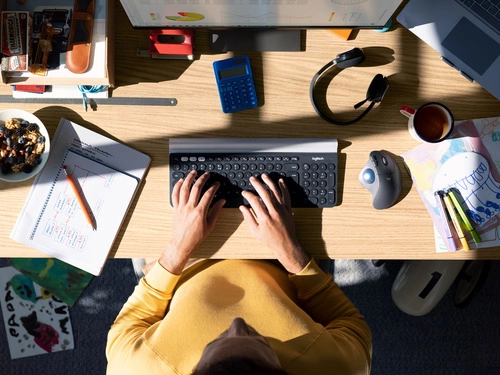 Bezdrátové připojení myš Logitech ERGO M575 pro firmy 910-006221