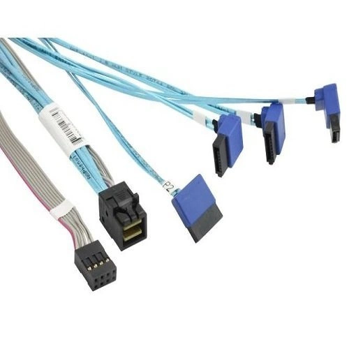 Supermicro Kabel Mini SAS HD to 4 RA SATA, ​​0.7m | CBL-SAST-0810