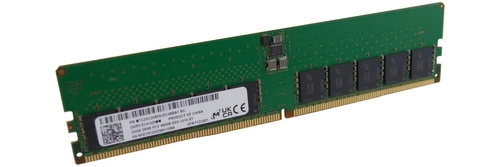 Paměť RAM 1x 32GB Micron ECC UNBUFFERED DDR5 2Rx8 4800MHz PC5-38400 UDIMM | MTC20C2085S1EC48BA1R