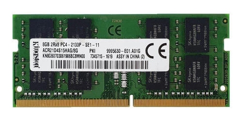 Paměť RAM 1x 8GB Kingston SO-DIMM DDR4 2133MHz PC4-17000 | ACR21D4S15HAG/8G