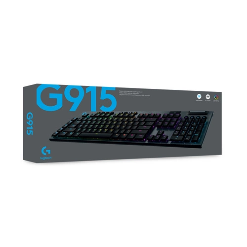Klávesnice Bezdrátové připojení Logitech G G915 QWERTY