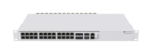 Přepínač Mikrotik CRS326-4C+20G+2Q+RM 20x 100/1000/2500 4x RJ-45/SFP+ combo  2x QSFP+